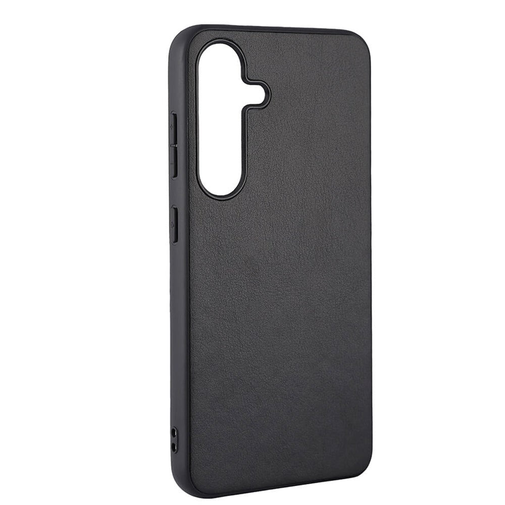 Samsung Galaxy S24 GEAR Buffalo Vegansk Læder Mobil Cover - Sort