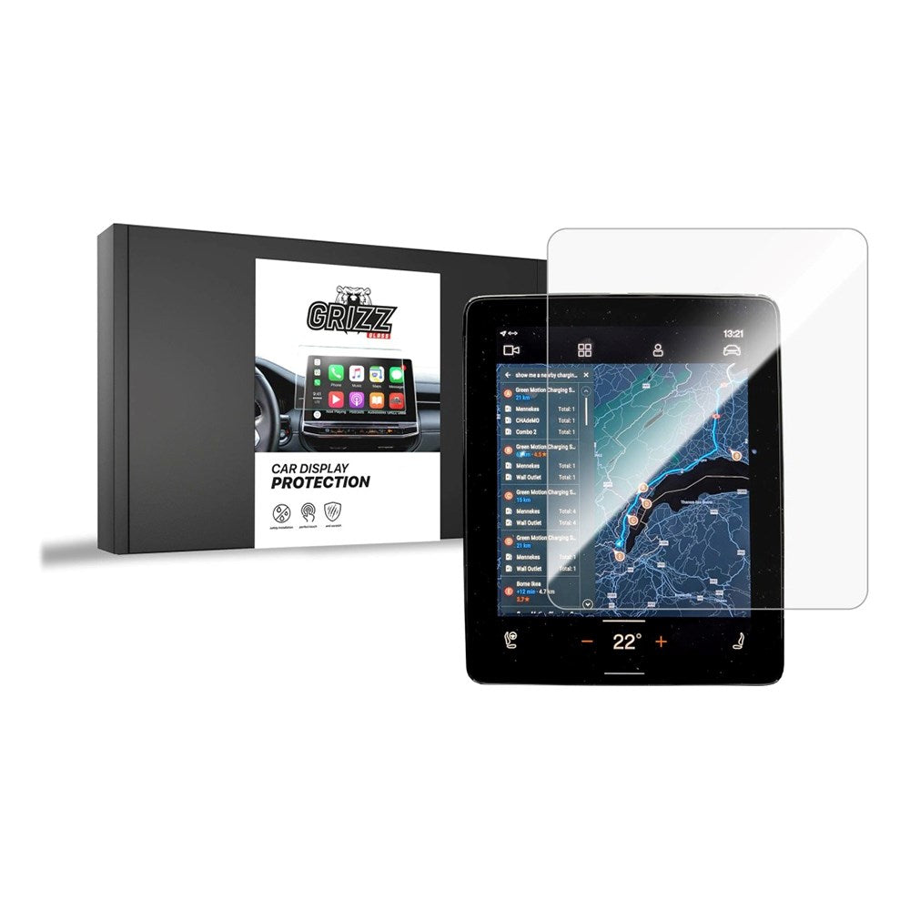 Polestar 2 (2021 - 2024) GrizzGlass Beskyttelsesfilm til Display - Gennemsigtig