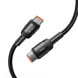 Tech-Protect Ultraboost Evo USB-C til USB-C Kabel 100W/5A - 50cm - Sort