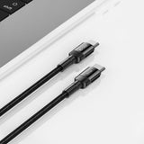 Tech-Protect Ultraboost Evo USB-C til USB-C Kabel 100W/5A - 1m - Sort