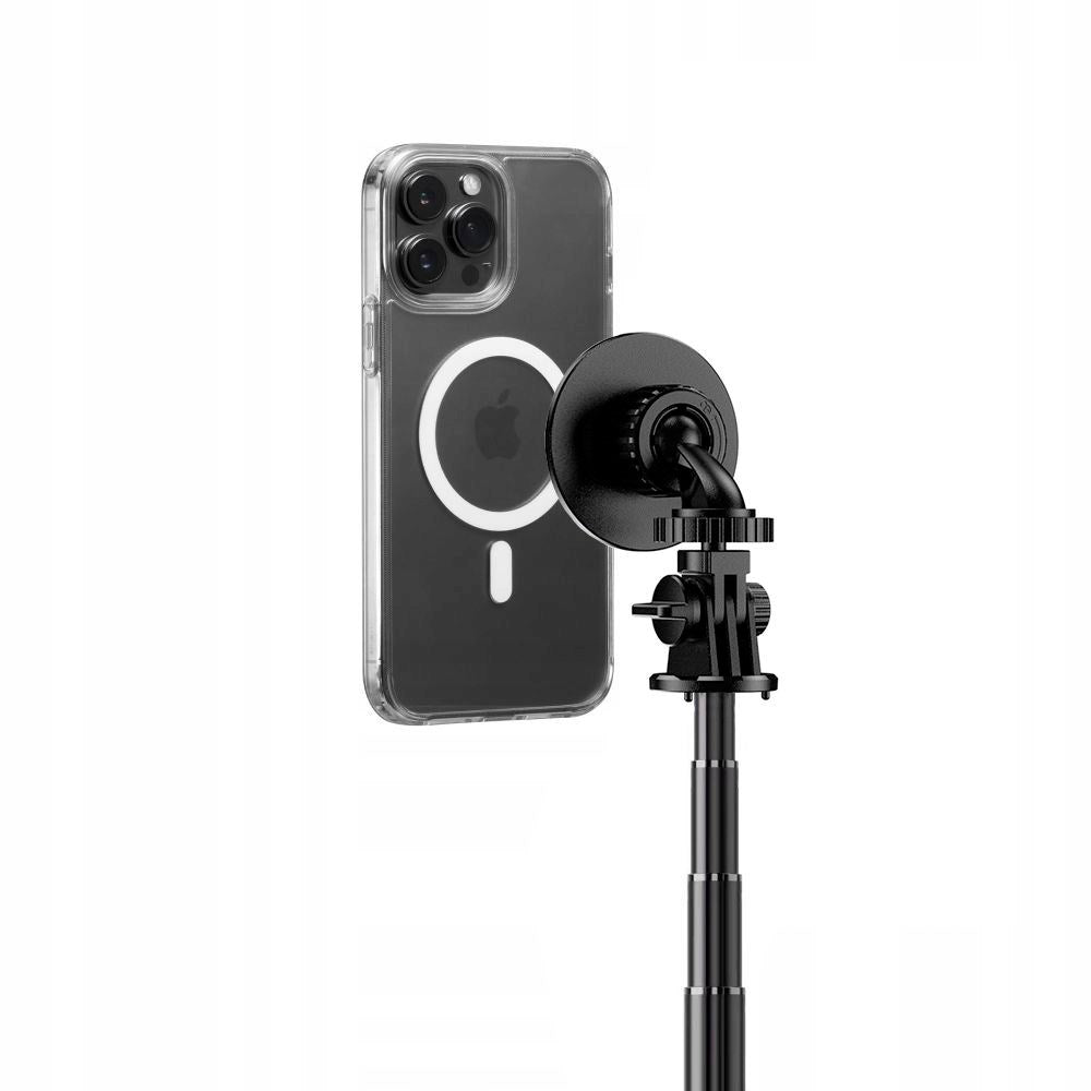 Tech-Protect L06S Selfiestang m. Tripod & Bluetooth - MagSafe Kompatibel - Sort