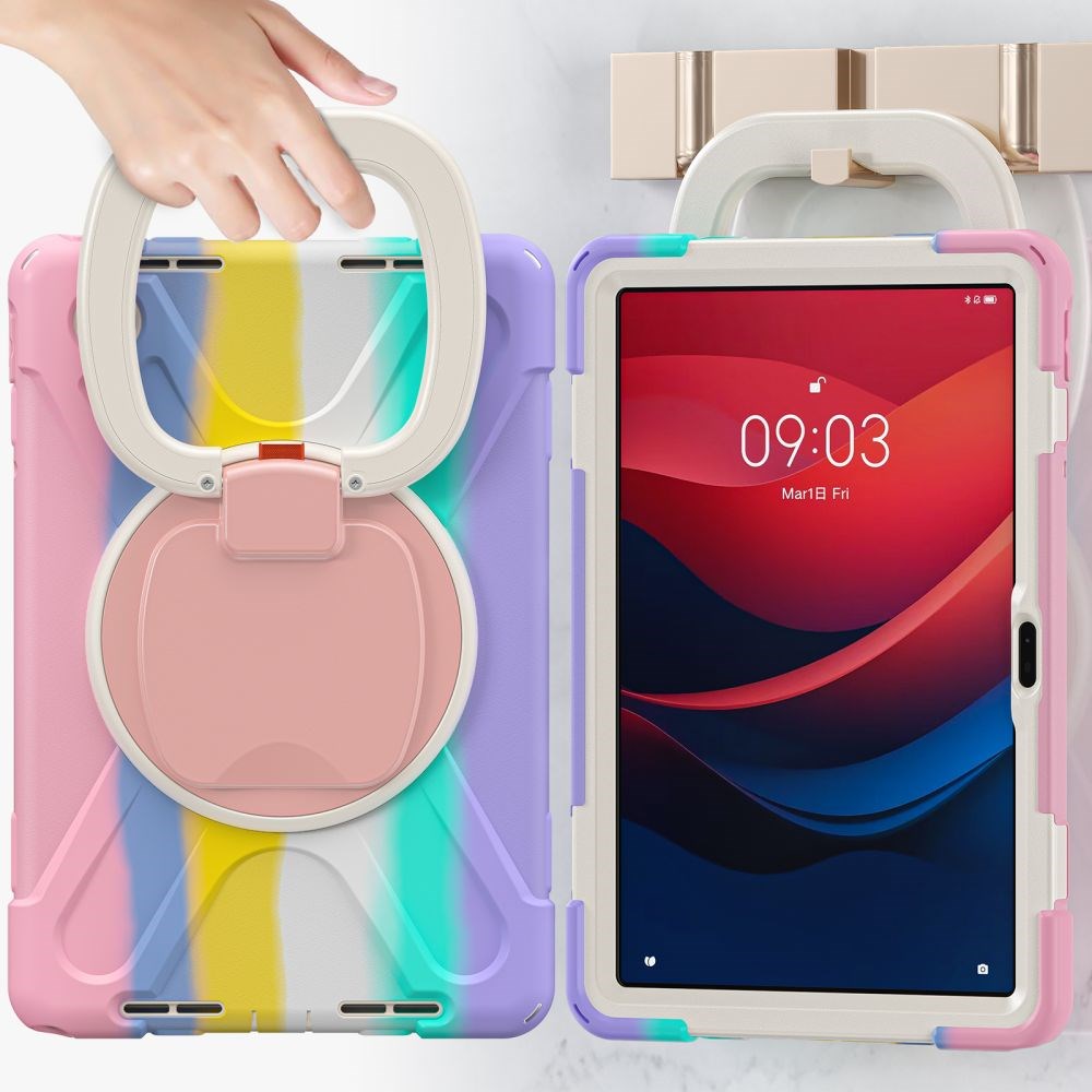 Tech-Protect Lenovo Tab M11 X-Armor Bagside Cover - Kickstand - Multifarvet