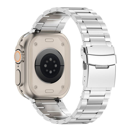 Apple Watch (42/44/SE/45/46/49mm) Tech-Protect Stainless Pro Urrem - Sølv