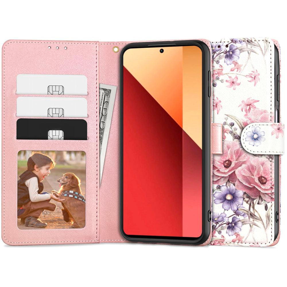 Tech-Protect Xiaomi Redmi Note 13 Pro (4G) Wallet m. Pung - Marmor