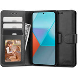 Tech-Protect Xiaomi Redmi Note 13 (4G) Flip Wallet m. Pung - Sort