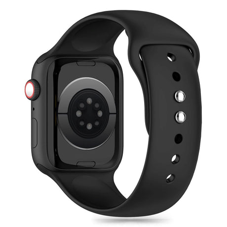 Apple Watch (42/44/SE/45/46/49mm) Tech-Protect Silikonerem - Black