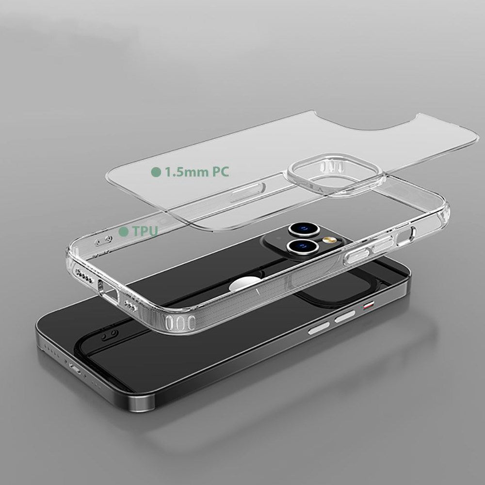 Tech-Protect Nothing Phone (2a) Flexair Hybrid Bagside Cover - Gennemsigtig