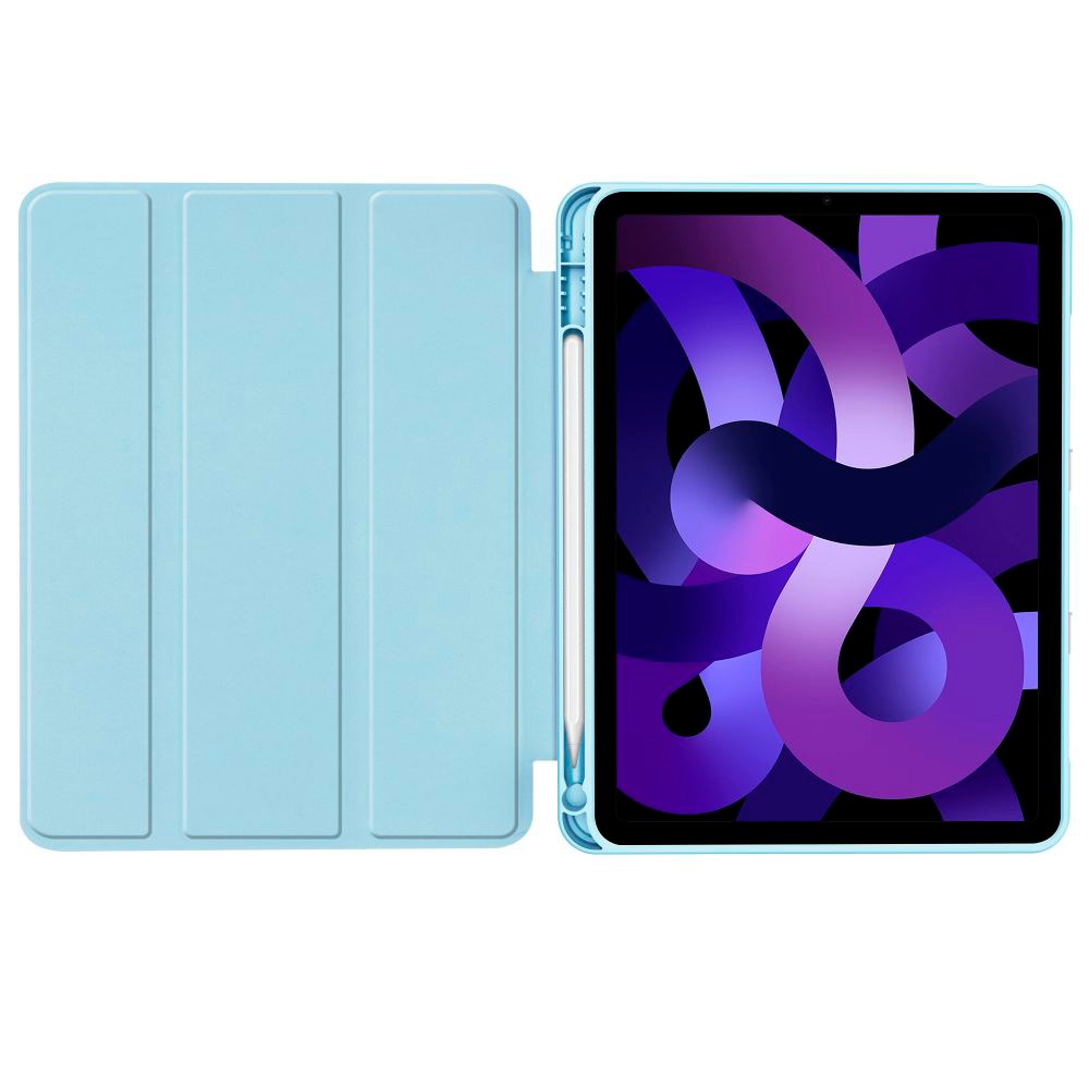 Tech-Protect iPad Air 10.9-11" (2025-2020) SC Flip Cover m. Apple Pencil Holder - Lyseblå