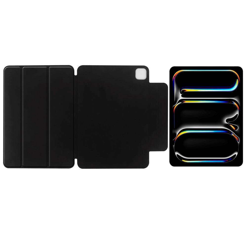 Tech-Protect iPad Pro 11" (2025 / 2024) Tech-Protect Smartcase Magnetisk Cover Tri-fold - Sort