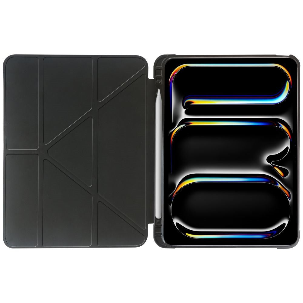Tech-Protect iPad Pro 13" (2025 / 2024) SC Origami Flip Cover m. Apple Pencil Holder - Sort