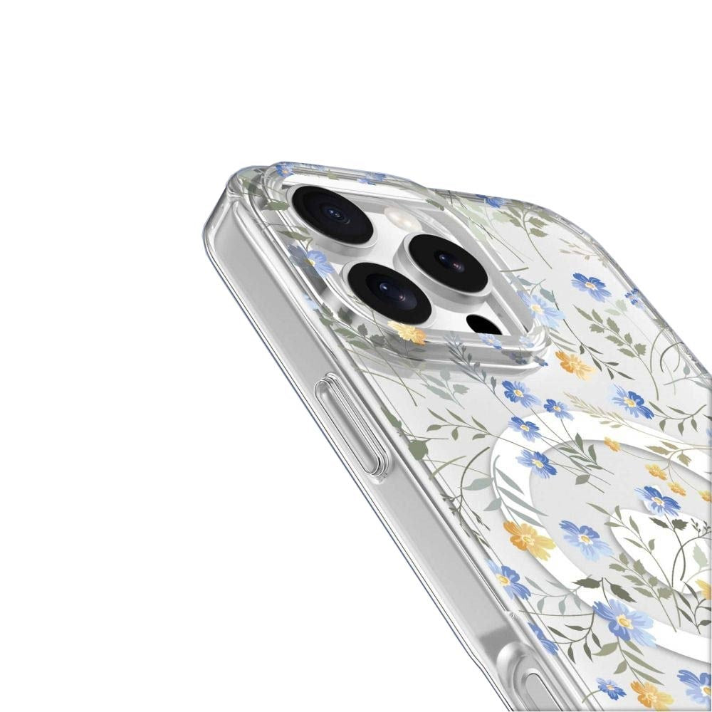 Tech-Protect iPhone 16 Pro MagMood Mobil Cover - MagSafe Kompatibel - Spring Flowers