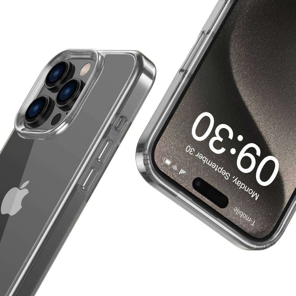 Tech-Protect iPhone 16 Pro Flexair Hybrid Mobil Cover - Gennemsigtig