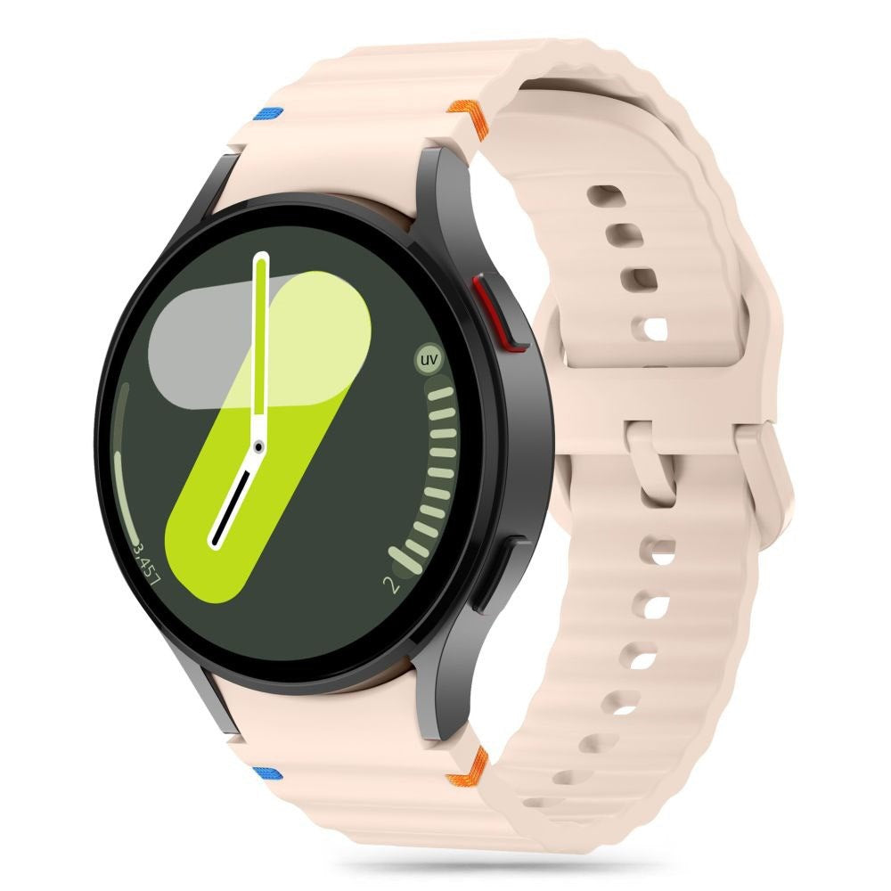 Samsung Galaxy Watch 4 / 5 / 6 / 7 / FE Tech-Protect Silikone Sport Rem - Lyserød