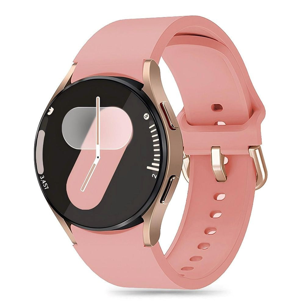 Samsung Galaxy Watch 4 / 5 / 6 / 7 / FE Tech-Protect Silikonerem - Dusty Rose