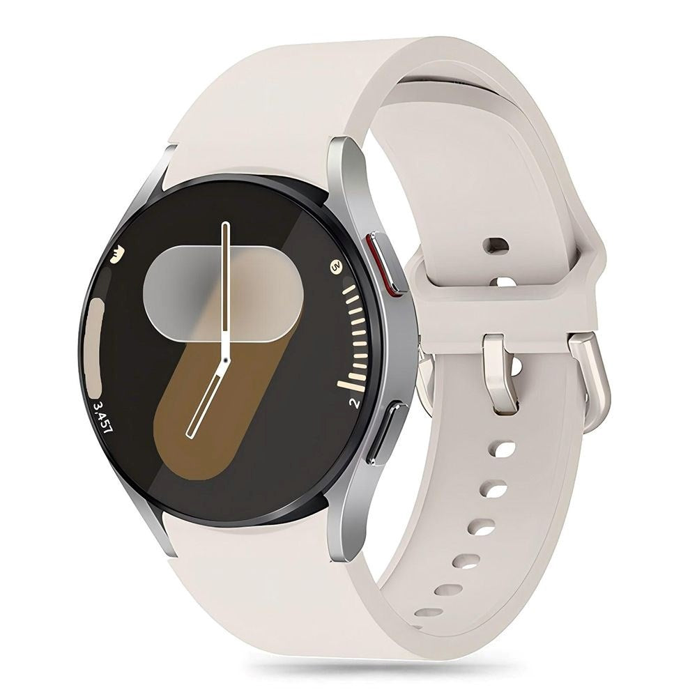 Samsung Galaxy Watch 4 / 5 / 6 / 7 / FE Tech-Protect Silikonerem - Starlight