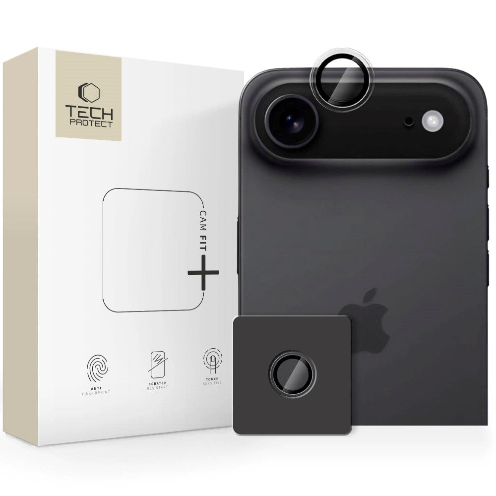 Tech-Protect - iPhone Air - Camring Fit+ Kameralinsebeskyttelse - Gennemsigtig