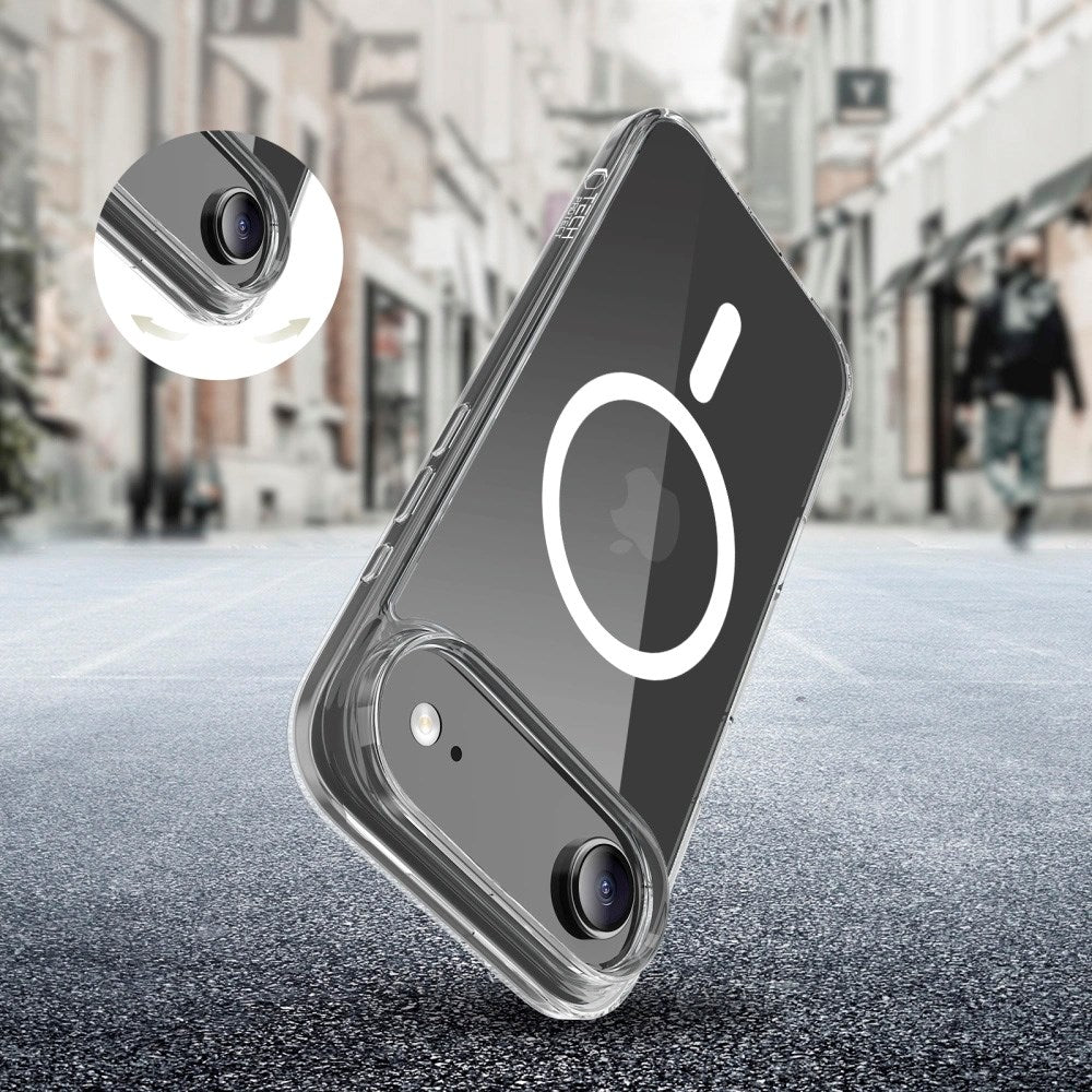 Tech-Protect - iPhone Air - Flexair Hybrid Cover - MagSafe Kompatibel - Gennemsigtig