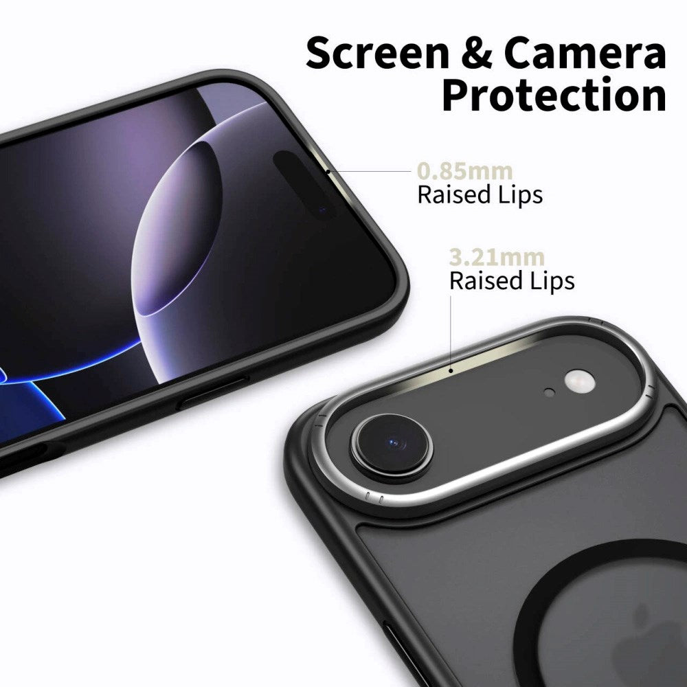 Tech-Protect - iPhone Air - MagEdge Hybrid Cover - MagSafe Kompatibel - Mat Sort