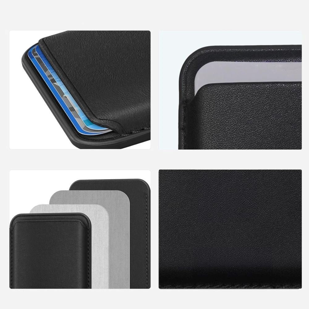 Tech-Protect MagWallet Kortholder - Kunstlæder - MagSafe Kompatibel - Brun