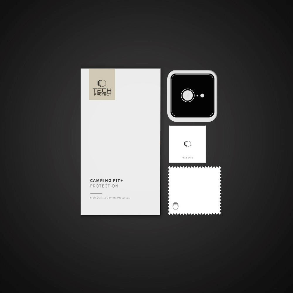 iPhone 17e / 16e Tech-Protect Camring Fit+ - Kamerabeskyttelse - Gennemsigtig