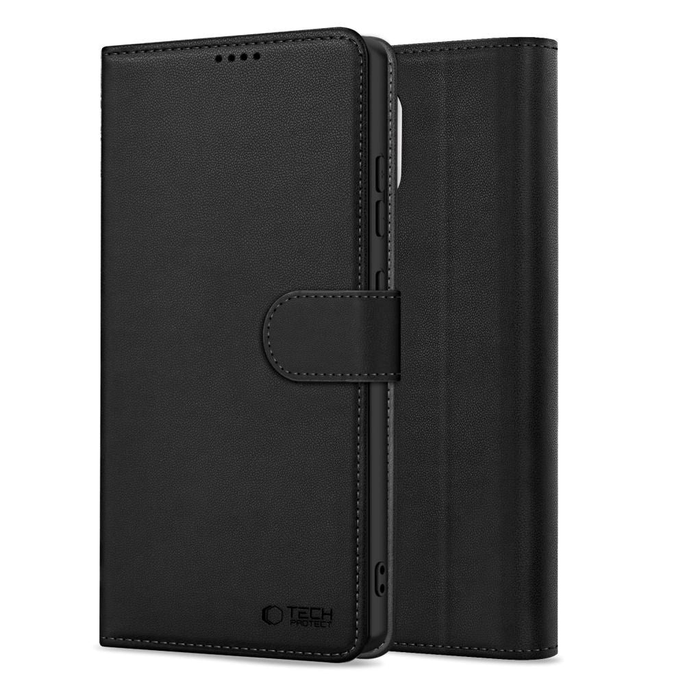 iPhone 16e - Tech-Protect Wallet m. Pung - Sort