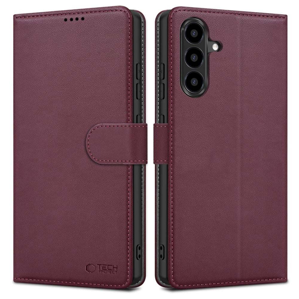 Samsung Galaxy A56 (5G) Tech-Protect Wallet Cover m. Kortholder- Lilla