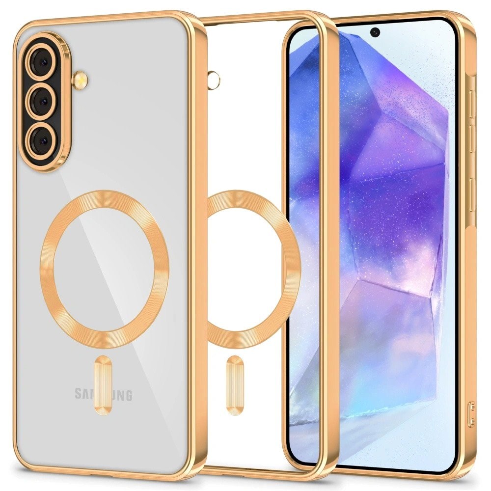 Samsung Galaxy A56 (5G) - Tech-Protect MagFlex Cover - MagSafe Kompatibel - Guld