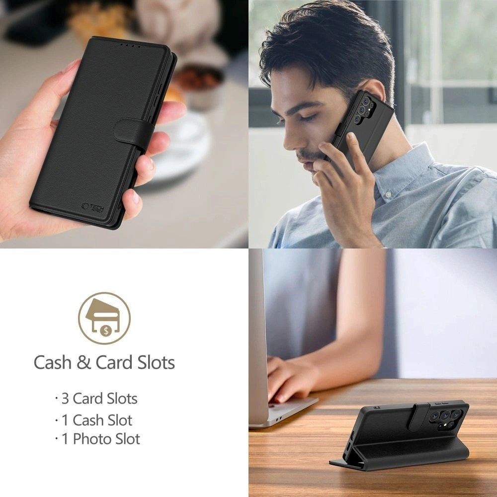 Tech-Protect Nothing Phone (3a) Pro Flip Wallet - Sort