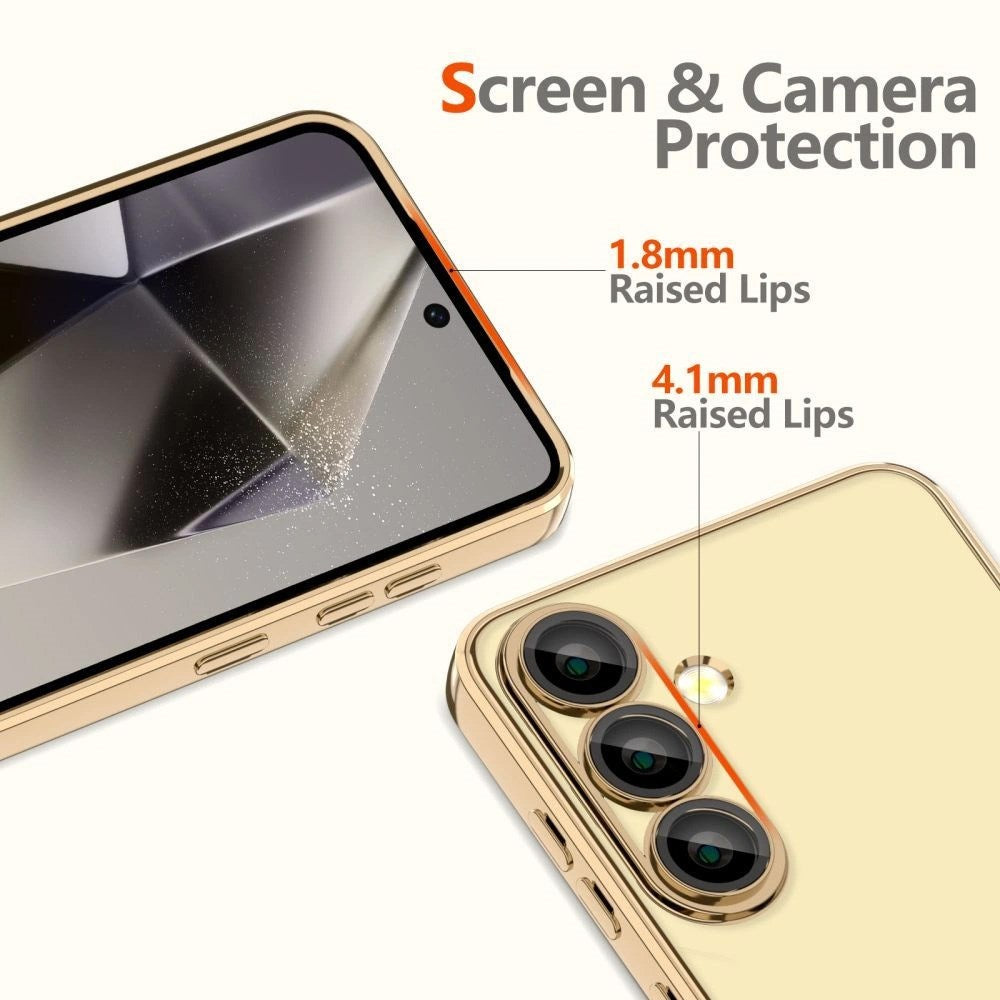 Samsung Galaxy S25 Edge - Tech-Protect MagFlex Cover - MagSafe Kompatibel - Guld