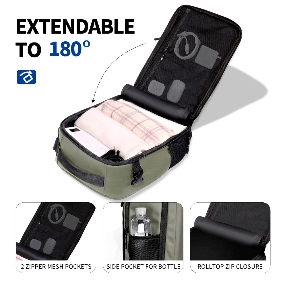 Tech-Protect - Defender S50 Rejsetaske - Grøn