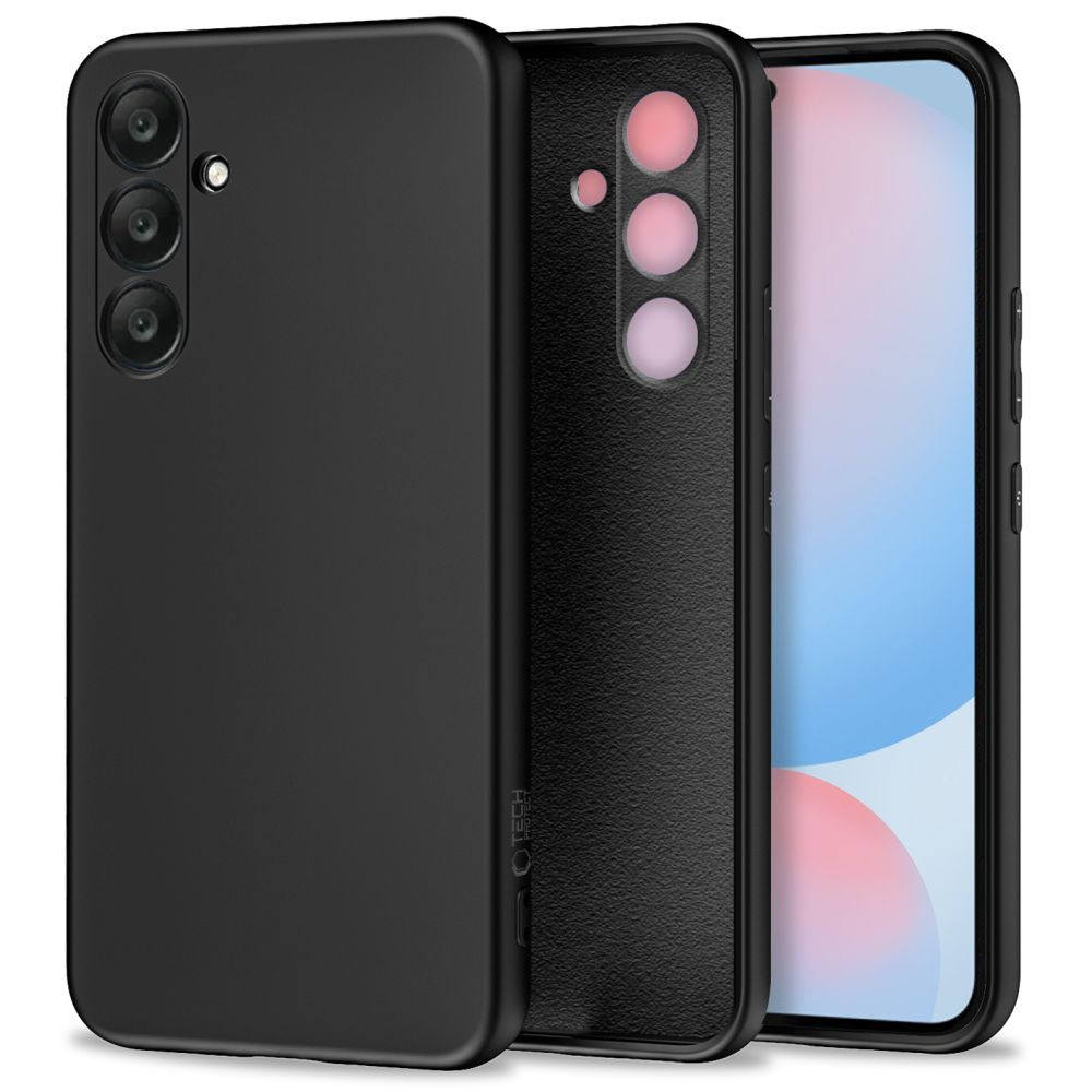 Tech-Protect Icon - Samsung Galaxy S24 FE - Silikone Cover - Sort