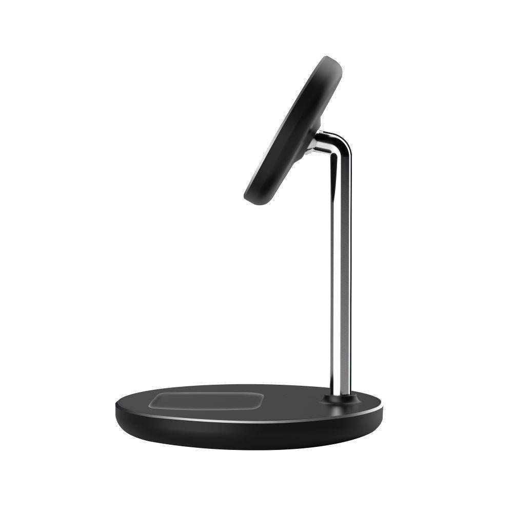 Tech-Protect 2i1 MagSafe Trådløs Oplader Qi15W-A39 - Sort