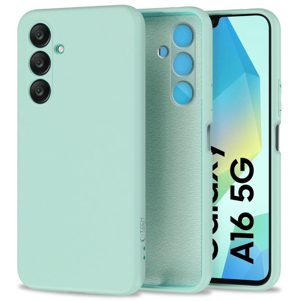 Tech-Protect Icon - Samsung Galaxy A16 (4G/5G) - Silikone Cover - Turkis