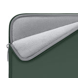 Tech-Protect - Neoslim MacBook/Laptop 13-14" Sleeve m. Lille Taske - Grøn