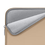 Tech-Protect - Neoslim MacBook/Laptop 15-16" Sleeve m. Lille Taske - Beige