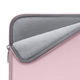 Tech-Protect - Neoslim MacBook/Laptop 13-14" Sleeve m. Lille Taske - Lyserød