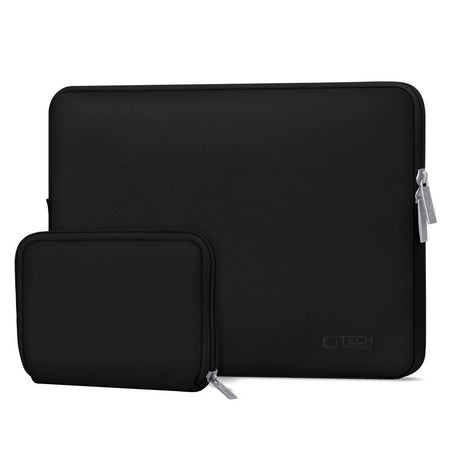 Tech-Protect - Neoslim MacBook/Laptop 15-16" Sleeve m. Lille Taske - Sort