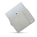 Tech-Protect Sleevy - MacBook/Laptop 13-14" Sleeve m. Lomme - Grå