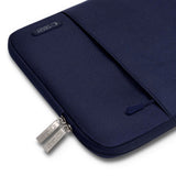 Tech-Protect Sleevy - MacBook/Laptop 13-14" Sleeve m. Lomme - Blå