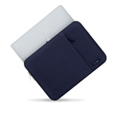 Tech-Protect Sleevy - MacBook/Laptop 13-14" Sleeve m. Lomme - Blå