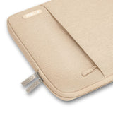 Tech-Protect Sleevy - MacBook/Laptop 15-16" Sleeve m. Lomme - Beige