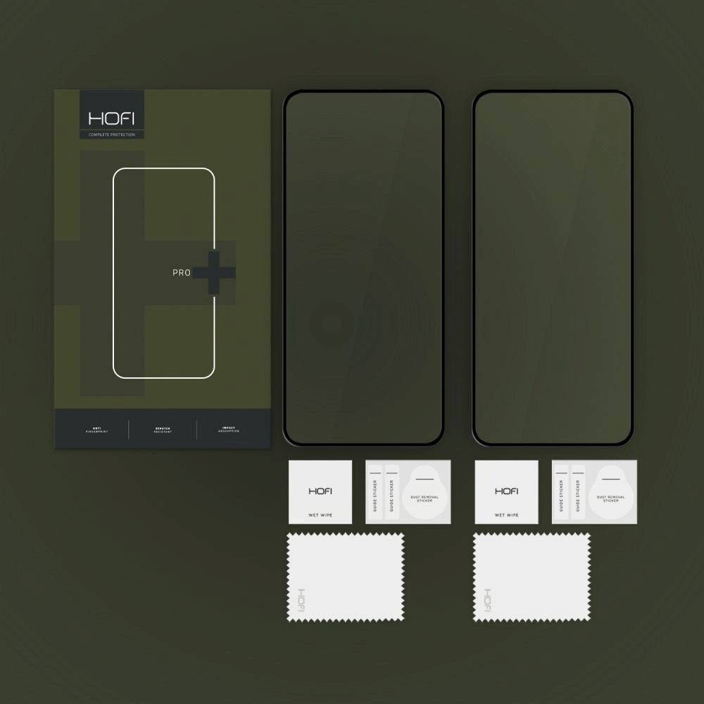 OnePlus Nord 4 (5G) Hofi Glass Pro+ Beskyttelsesglas 2 Stk. - Case Friendly - Sort Kant