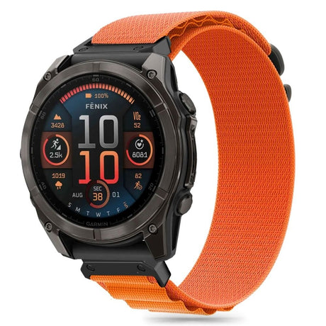 Universal Garmin 26mm Tech-Protect Nylon Pro Urrem - Orange