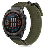 Universal Garmin 22mm Tech-Protect Scout Pro Stof Urrem - Grøn