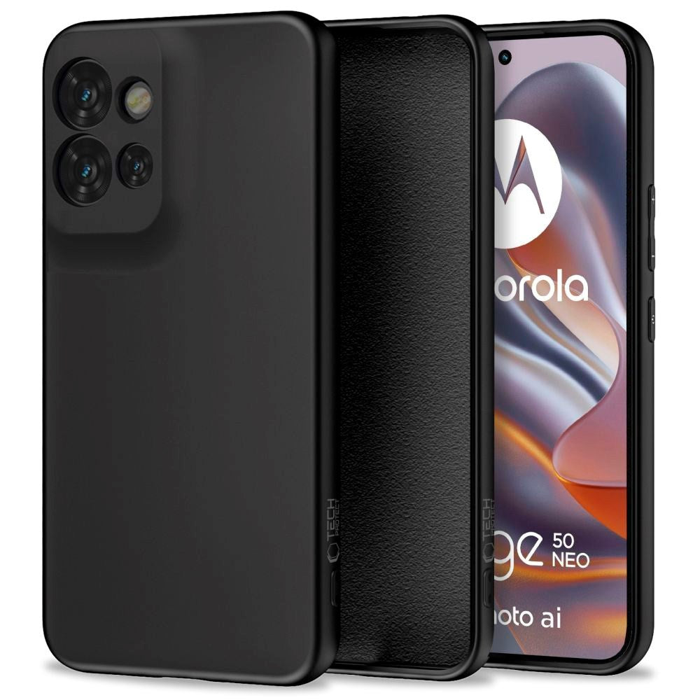 Motorola Edge 50 Neo - Tech-Protect Icon Cover - Sort