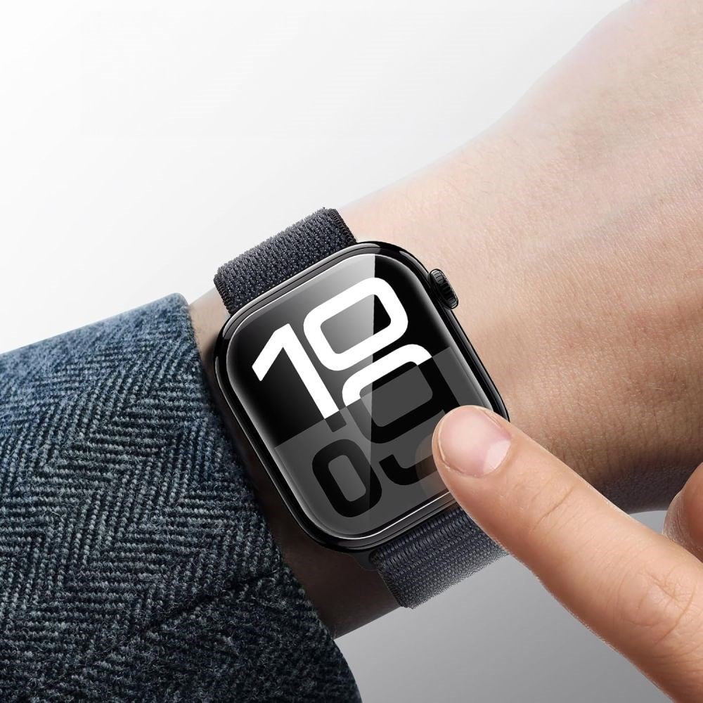 Tech-Protect Beskyttelsesglas til Apple Watch 11 / 10 (42mm) - Gennemsigtig
