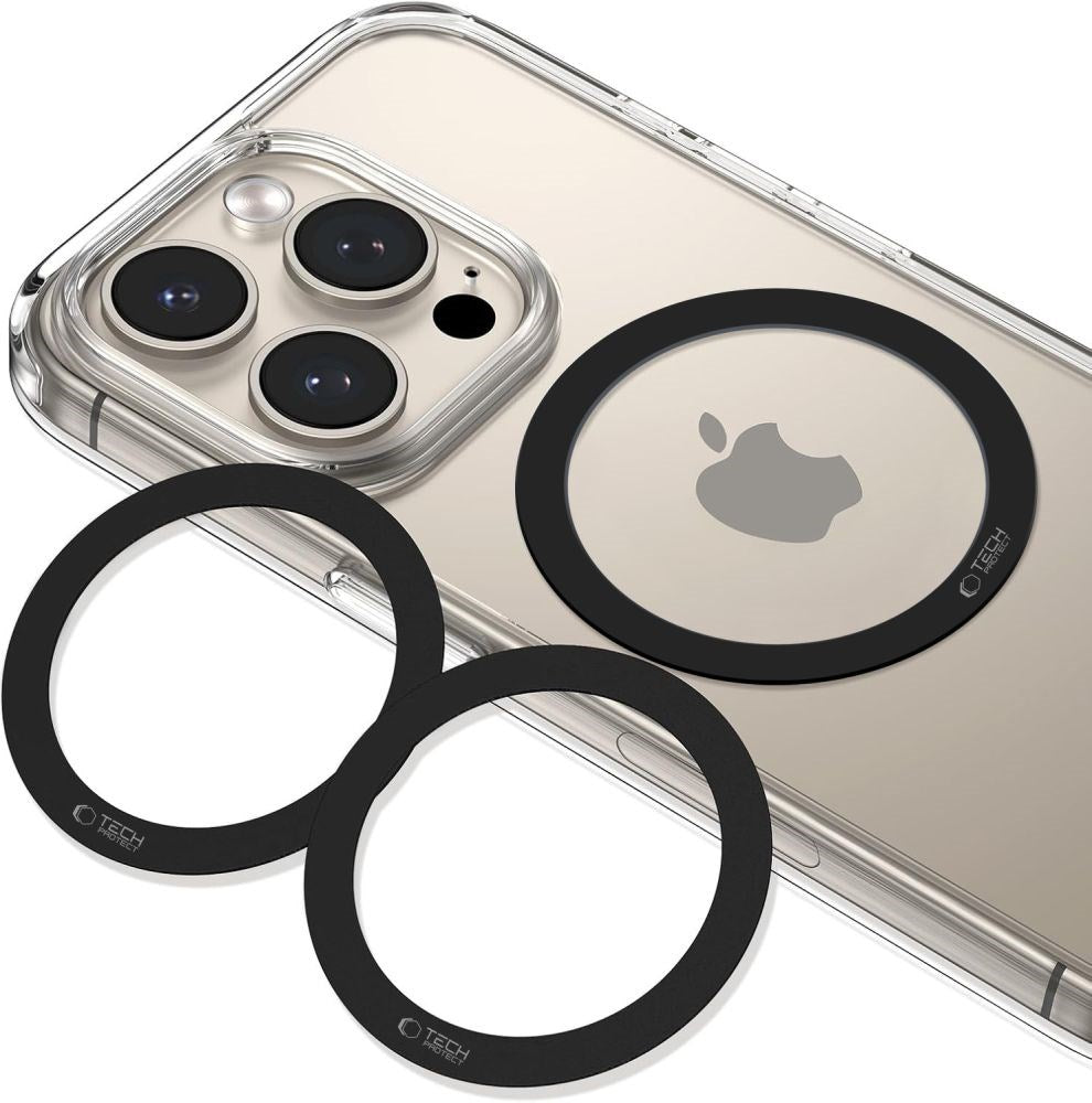 Tech-Protect MMP-110 Magnetisk Ring - Sort / Sort