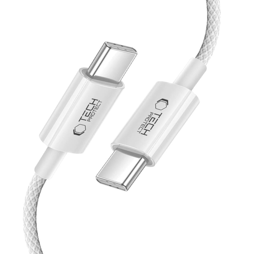 USB-C til USB-C Kabel Tech-Protect Ultraboost Lite PD 60W / 3A - 1m - Grå