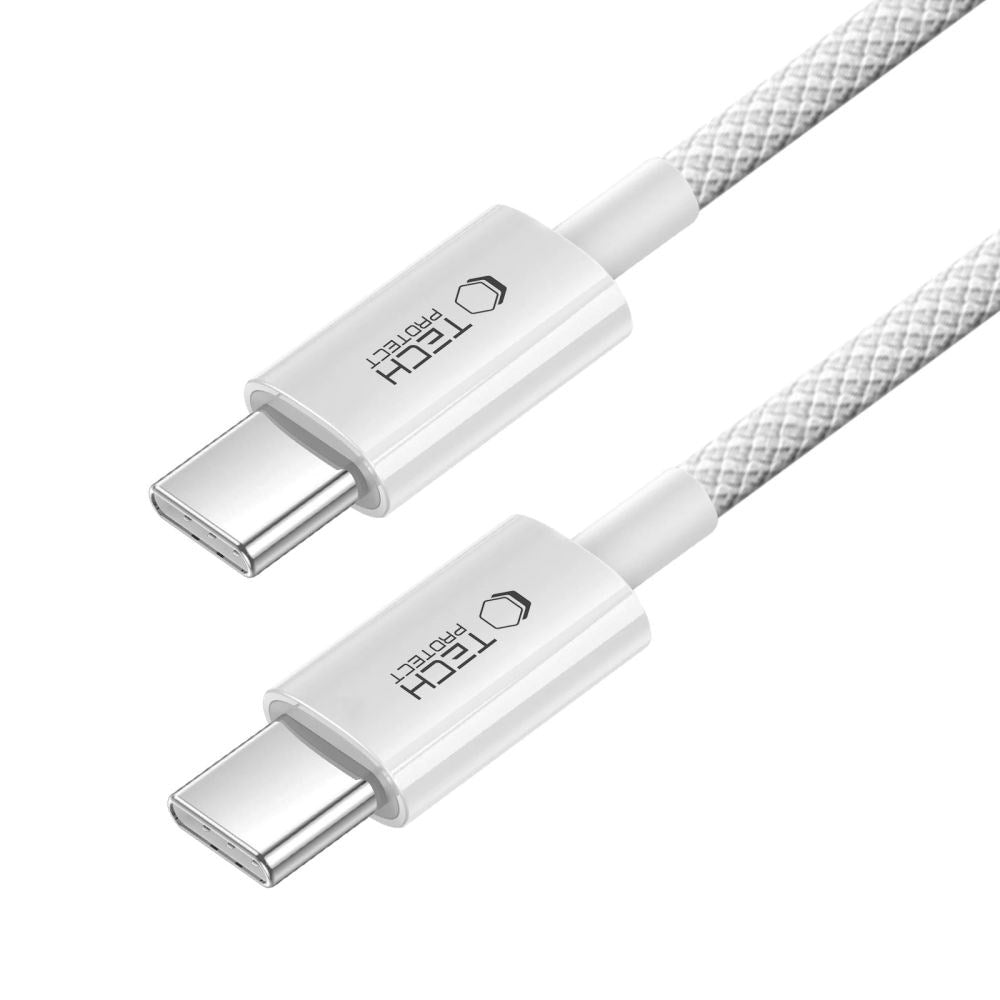 USB-C til USB-C Kabel Tech-Protect Ultraboost Lite PD 60W / 3A - 2m - Grå