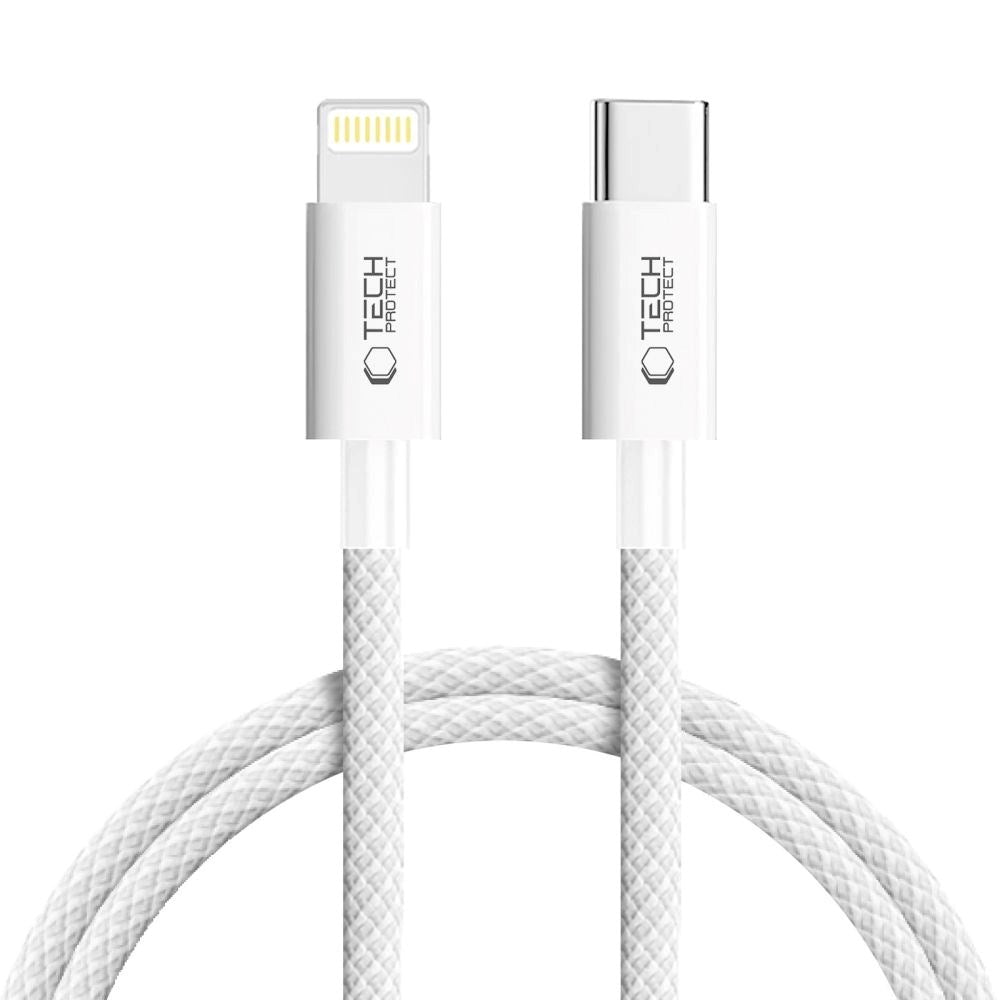 Lightning til USB-C Kabel Tech-Protect Ultraboost Lite PD 27W / 3A - 1m - Grå